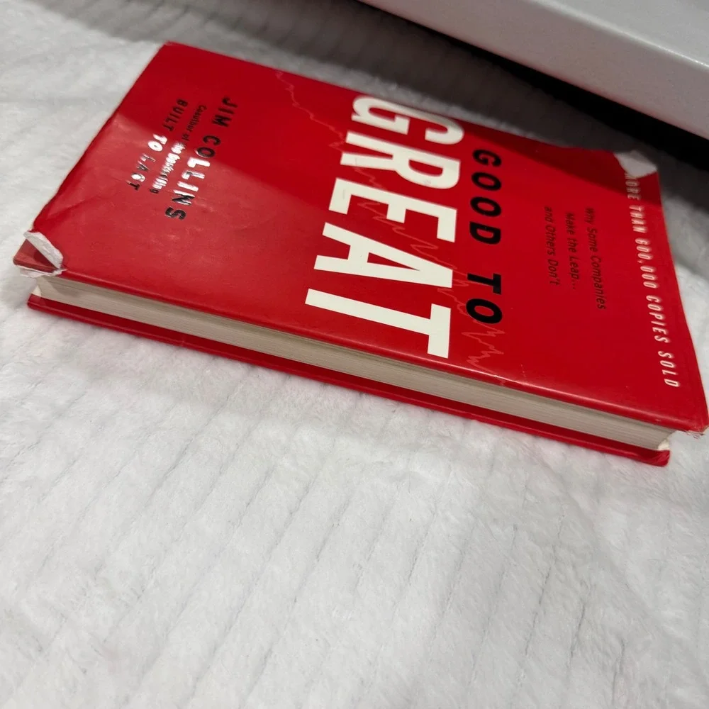 Good to Great by Jim Collins Hardcover Business Management Book 0066620996